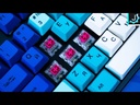 Teclado Mecanico Ducky Miya Pro Sakura V2 Ingles Led Blanco Varmilo EC Rose V2 