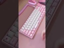 Teclado Mecanico Ducky Miya Pro Sakura V2 Ingles Led Blanco Varmilo EC Rose V2 