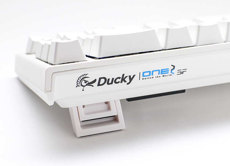 Teclado Mecanico Ducky One 2 SF Blanco Español RGB Cherry Mx White Speed