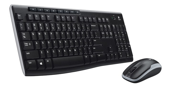 Teclado y Mouse Logitech MK270 Black 920-004432