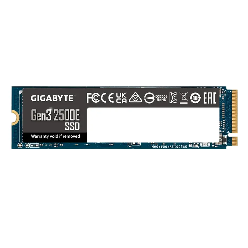 Disco SSD M.2 Gigabyte 500Gb NVMe Gen3 2500E PCIe 3.0 x4