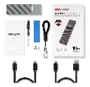 Adaptador HIKSEMI M.2 Sata / M.2 NVMe USB 3.2 Type C 