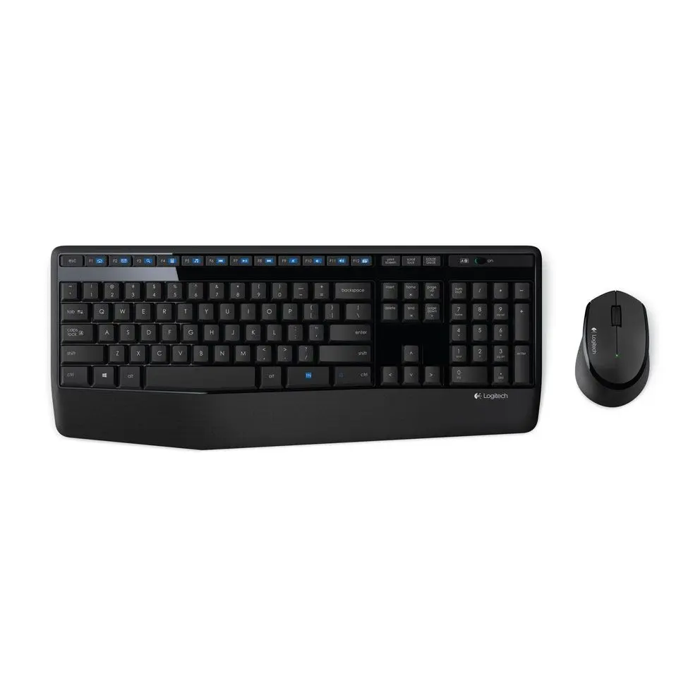 Teclado y Mouse Logitech MK345 Negro Wireless