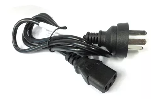 Cable Power Alimentacion 220v PC / Monitor 1.5 Metros