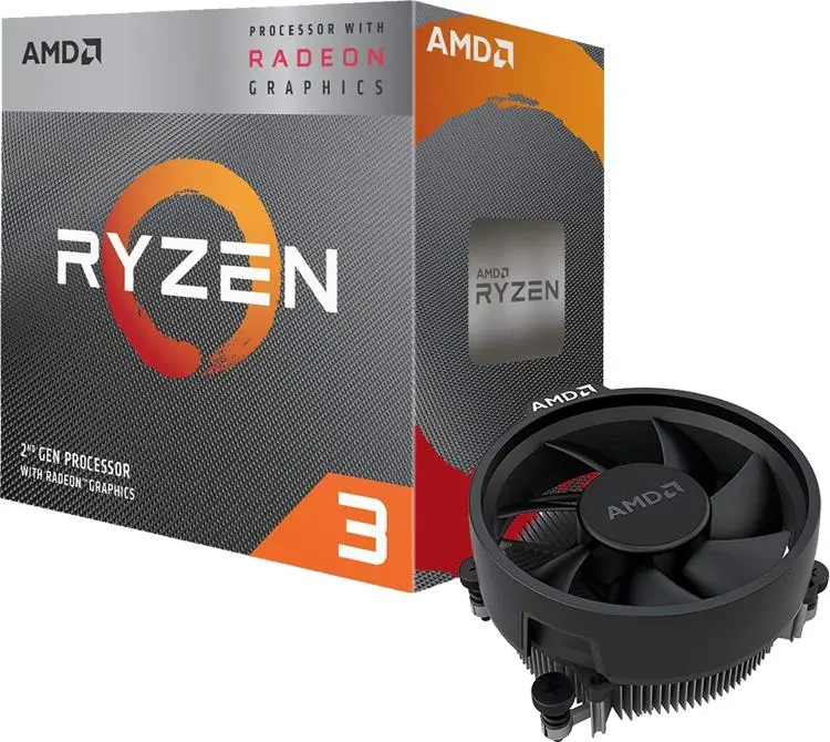 Procesador AMD Ryzen 3 3200G AM4 c/Cooler Wraith Spire