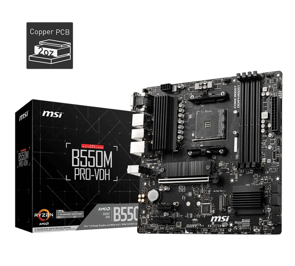 Motherboard MSI B550M PRO-VDH DDR4 AM4