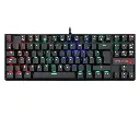 Teclado Mecanico Redragon Kumara Negro RGB Switch Red Español