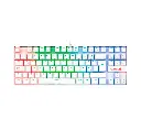 Teclado Mecanico Redragon Kumara Blanco RGB Switch Red Español