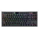 Teclado Mecanico Redragon Horus TKL Black RGB Switch Red Español Inalámbrico