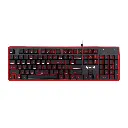 Teclado Redragon Dyaus Black Español Retroiluminado 