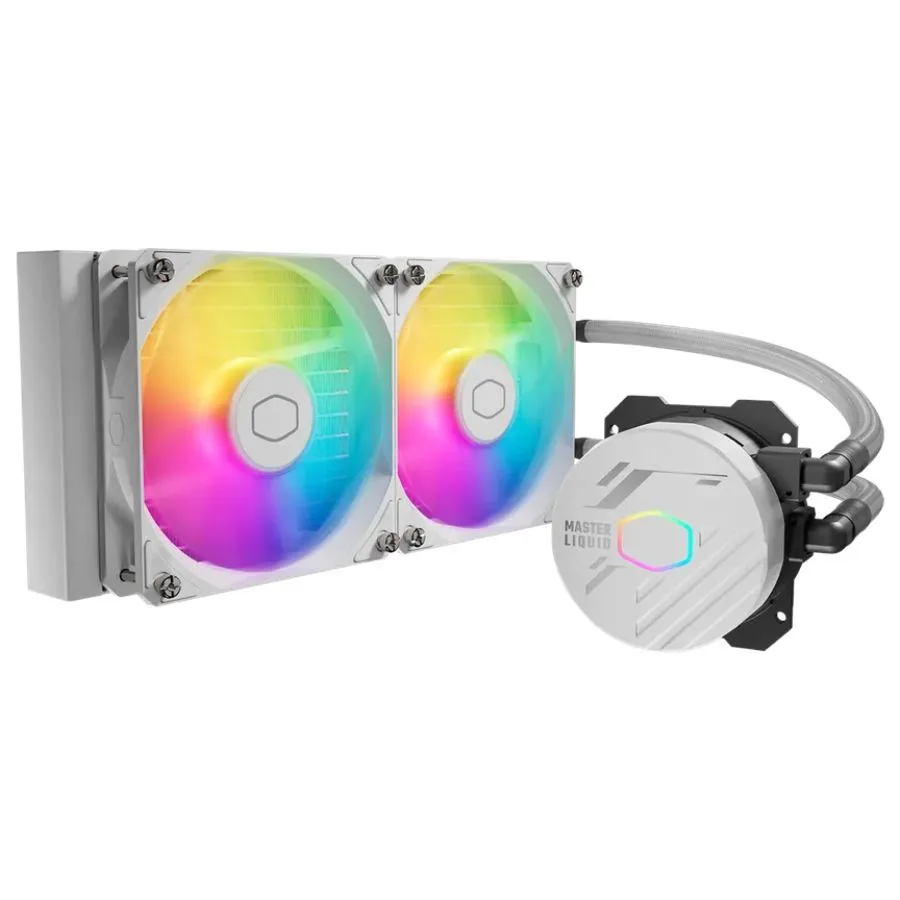 Water Cooler CoolerMaster MasterLiquid 240L Core White ARGB