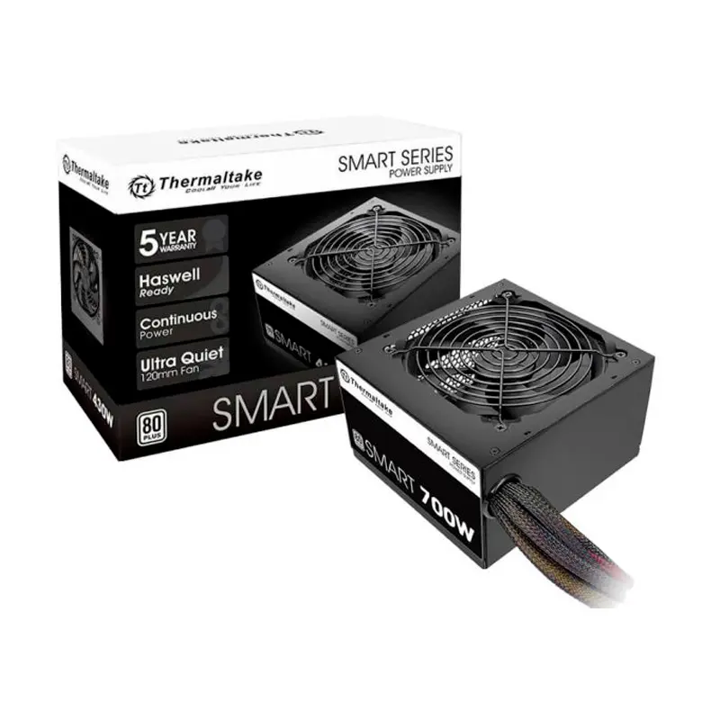 Fuente Thermaltake 700W Smart AG80 PLUS 
