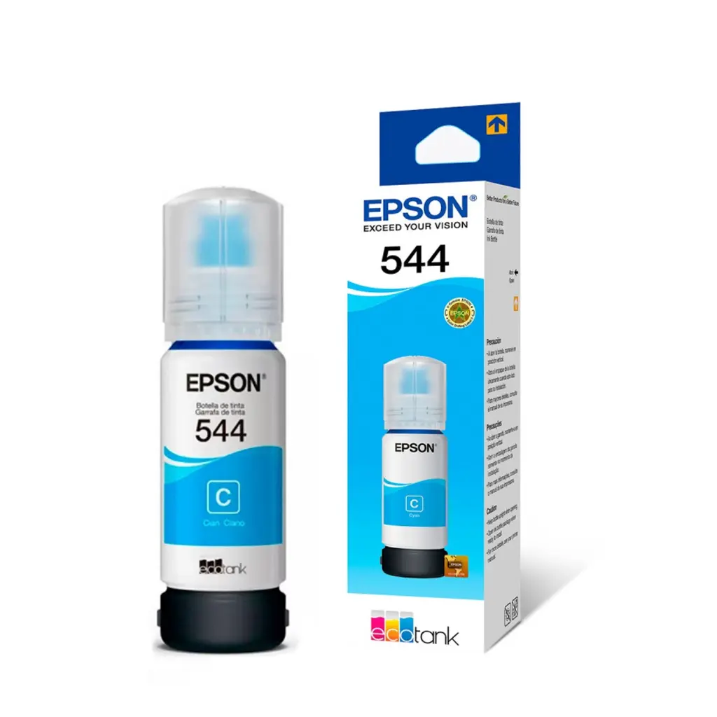 Botella de Tinta EPSON 544 Cian 65ml