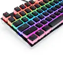 Set Teclas Redragon Scarab Black PBT Translucidas ES