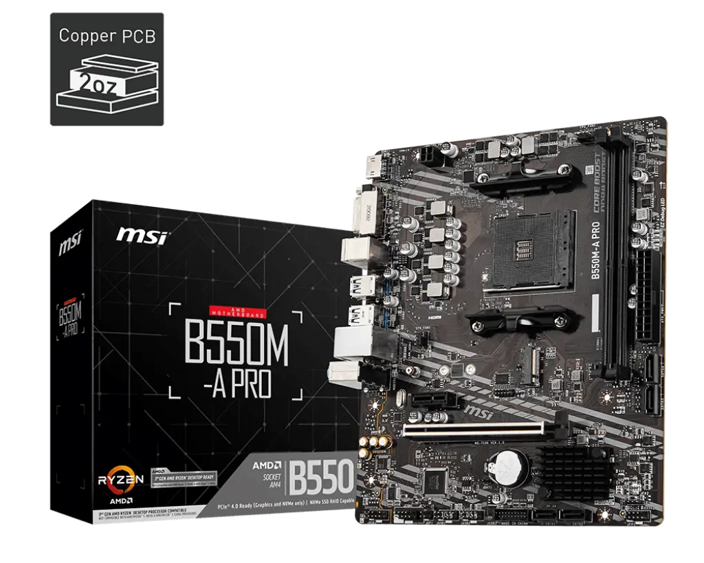 Motherboard MSI B550M-A PRO DDR4 AM4