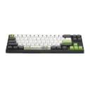 Teclado Mecanico Ducky Miya Pro Panda V2 Ingles Led Blanco Cherry Mx Silent Red  