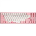 Teclado Mecanico Ducky Miya Pro Sakura V2 Ingles Led Blanco Varmilo EC Rose V2 