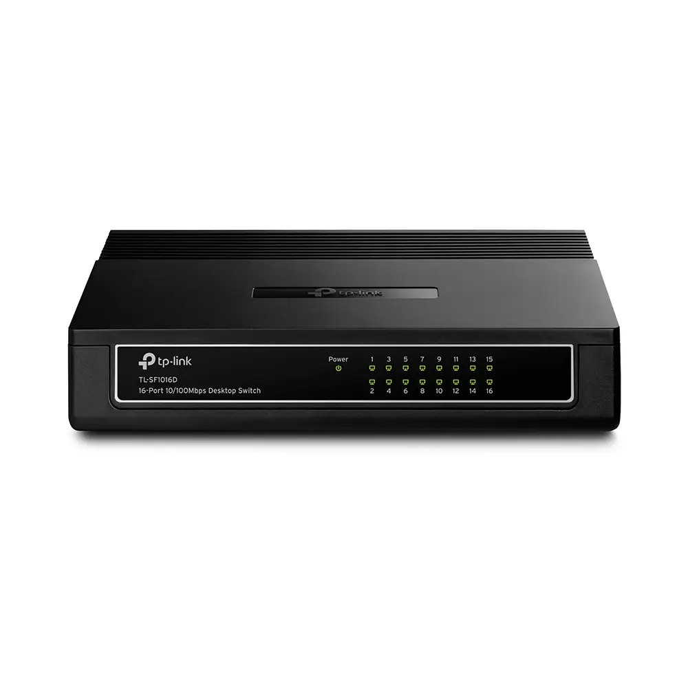 Switch TP-Link 16 Puertos 10/100 Mbps TL-SF1016D