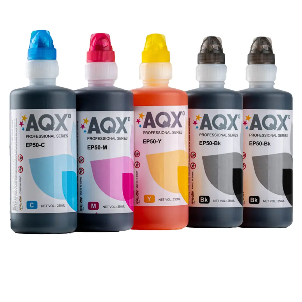 Tinta AQX EPSON Combo 5 x 250ml (2 x Negro)