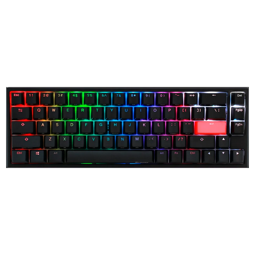 Teclado Mecanico Ducky One 2 SF Español RGB Cherry Mx Red 