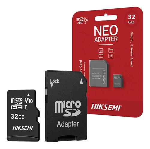 MicroSD Hiksemi 32GB NEO c/Adaptador