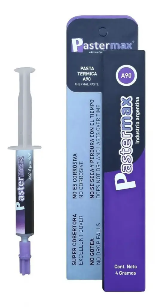Pasta Termica Siliconada Pastermax P/CPU A90 (Gris)