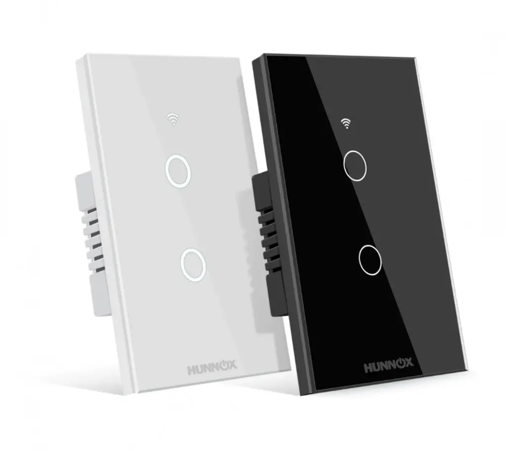Tecla Hunnox Smart Tactil 2 Canales Blanco