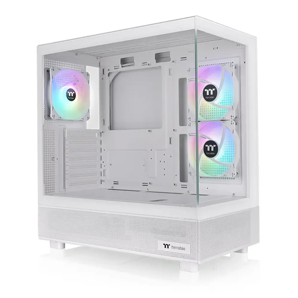 Gabinete Thermaltake View 270 Plus Snow White 3xFAN ARGB Blanco 