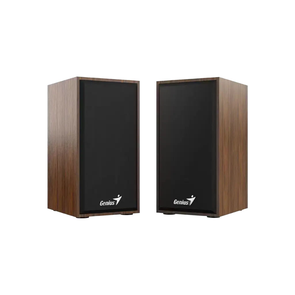 Parlante Genius 2.0 6W SP-HF180 USB Wood