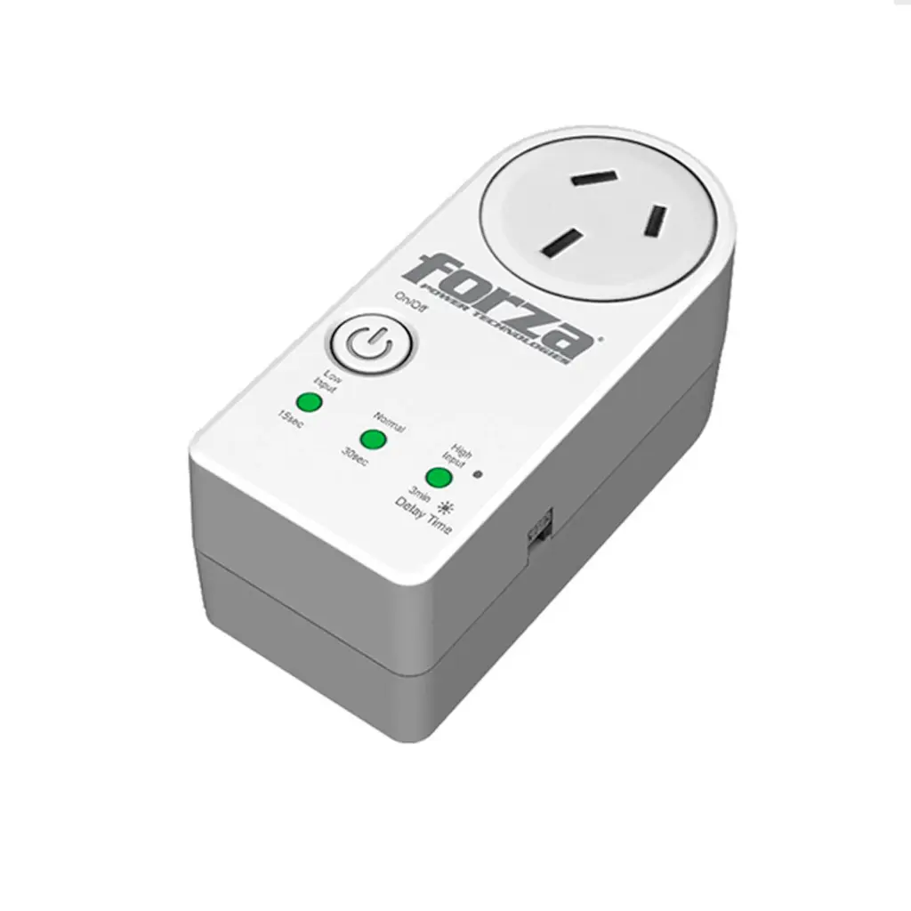 Protector Tensión FVP FORZA 1800W 1 Toma Blanco