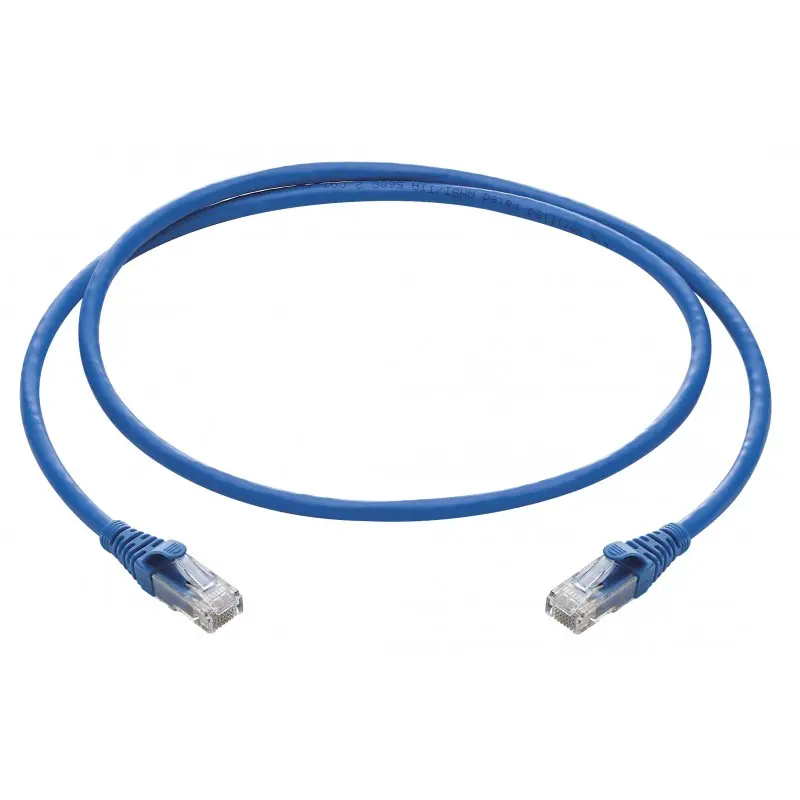 Cable de red Kelyx Cat5 UTP 1m patch cord gris
