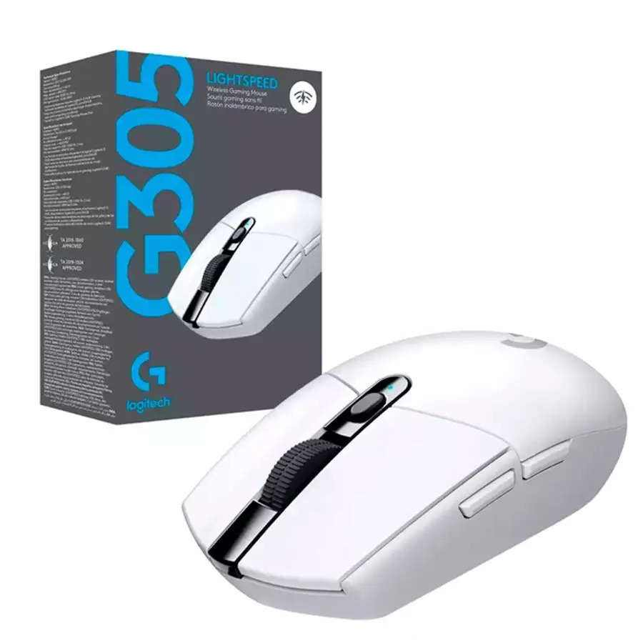 Mouse Logitech G305 Wireless Lightspeed White