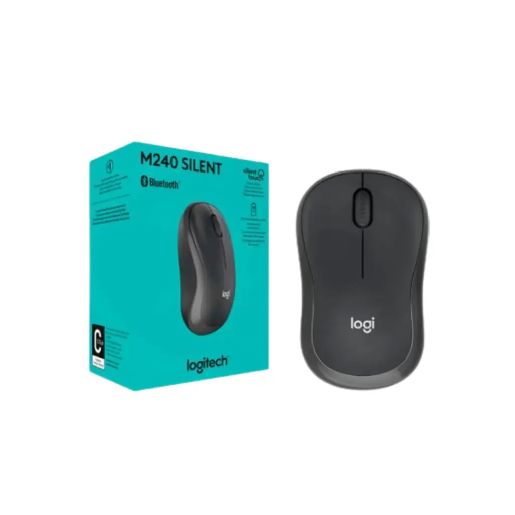 Mouse Logitech M240 Bluetooth Silent Black