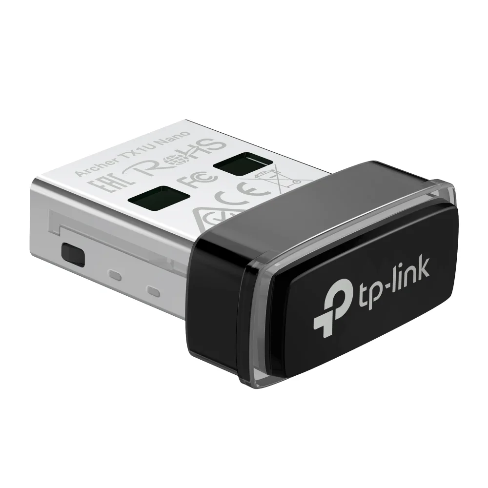Adaptador Wifi USB TP-Link Archer TX1U Nano AX300 Wifi 6 Dual Band USB