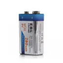 Bateria 9v Recargable EBL Ni-Mh 280Mah ln-8171