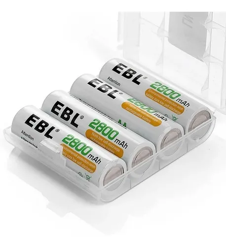 Pila AA Recargable EBL Ni-Mh 2800Mah x 1 unidad