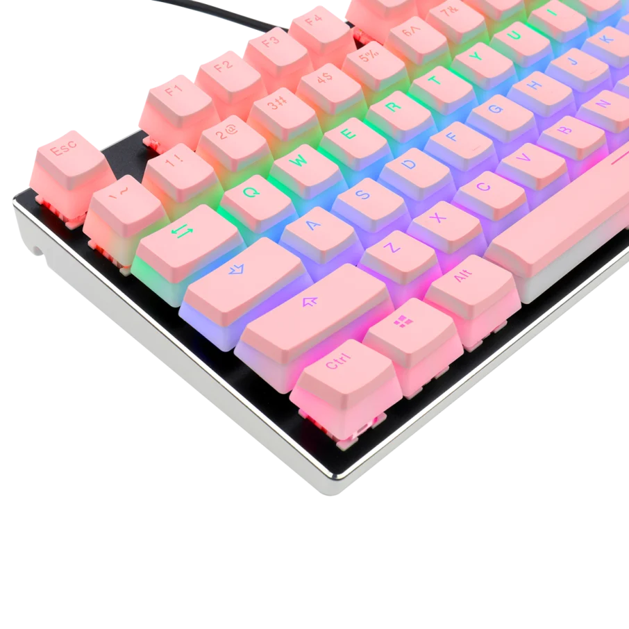 Set Teclas Redragon Scarab Pink PBT Translucidas ES