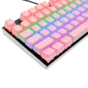 Set Teclas Redragon Scarab Pink PBT Translucidas ES