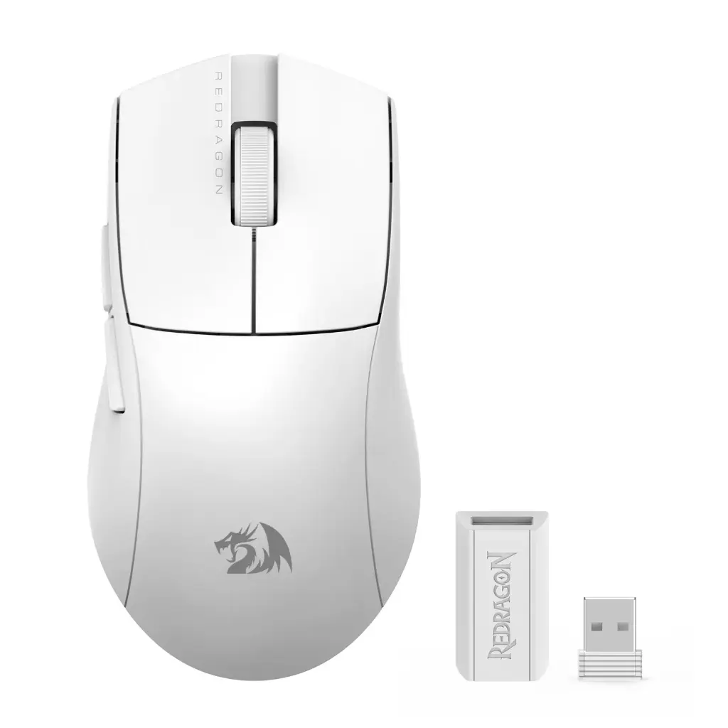 Mouse Redragon King Pro Wireless/BT M916W-PRO-1K White