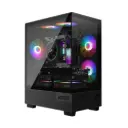 Gabinete MSI PAG PANO M110A Mid-Tower TG x2 RGB Fan x3 Black