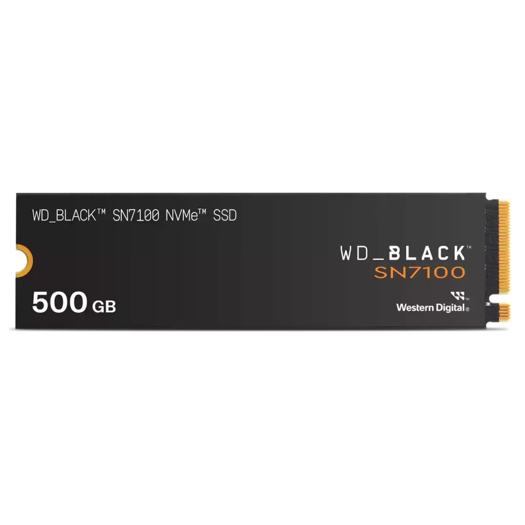 Disco SSD M.2 Western Digital 500GB NVMe Black SN7100 2280 