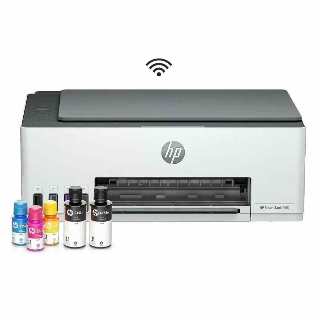 Impresora HP Smart Tank 580 Multifunción Wi-fi