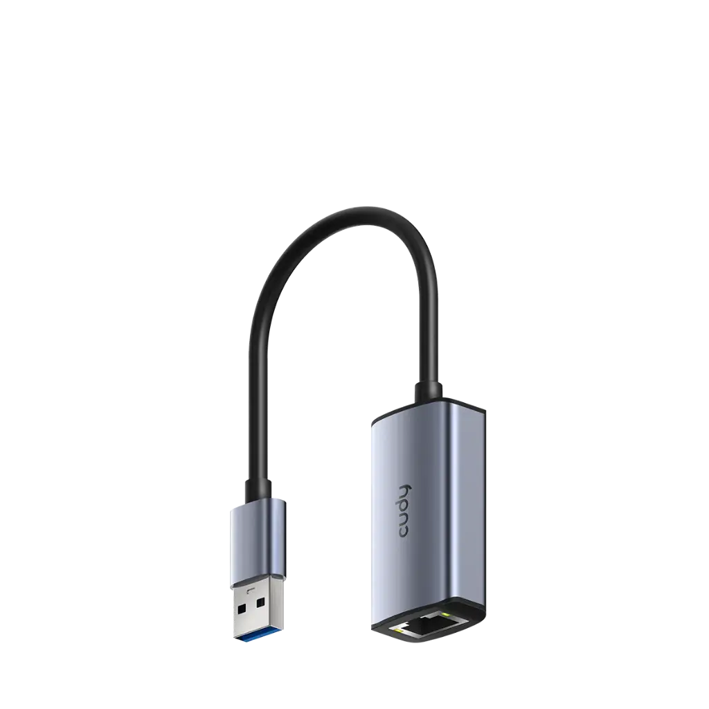 Adaptador Cudy de Red UE10A USB 3.0 a Ethernet  1000 Mbps
