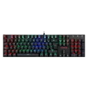 Teclado Mecanico Redragon Mitra Black Switch Red Español K551RGB-1-SP