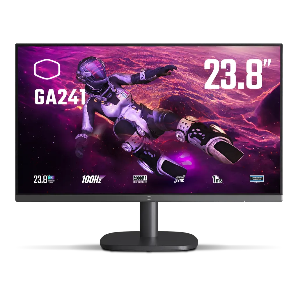 Monitor Cooler Master GA241 23.8" FHD 100Hz 1MS