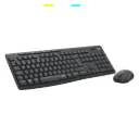 Teclado y Mouse Logitech MK295 Negro Wireless