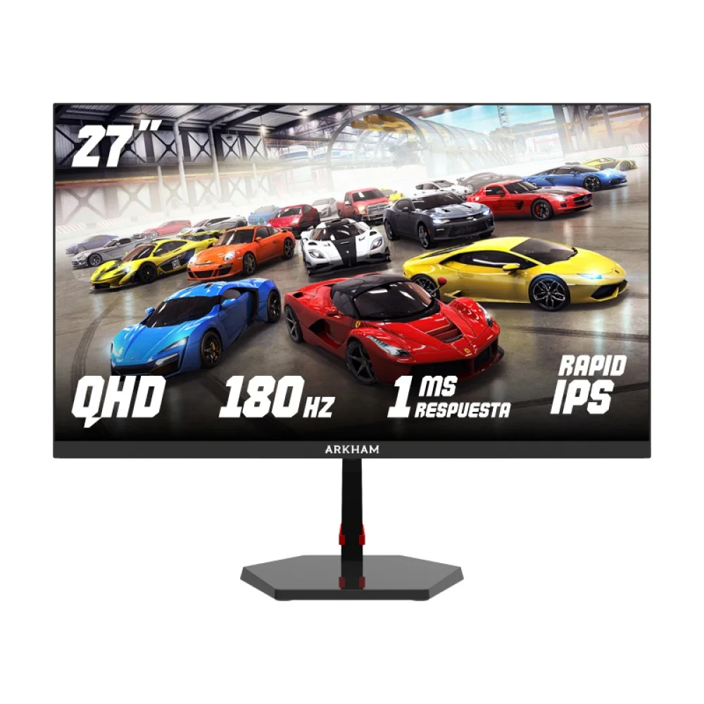 Monitor Gamer Arkham 27" 180Hz IPS QHD 1ms