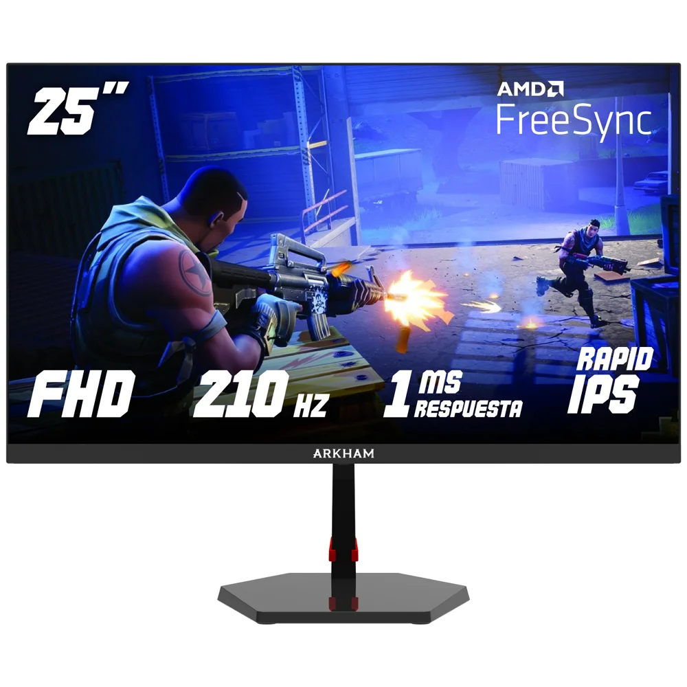 Monitor Gamer Arkham 25" 210Hz IPS FHD 1ms