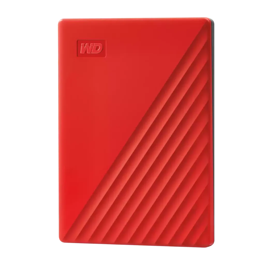 Disco Externo Westen Digital My Passport 1TB USB 3.2 Rojo