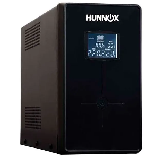 UPS Hunnox c/Estabilizador 850VA/510W LCD C/USB
